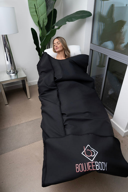 Why Boujee Beauty's Infrared Sauna Blanket Outshines Expensive Big Box Saunas