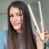 1-Inch Infrared Tourmaline Ceramic Flat Iron for Sleek, Frizz-Free Hair